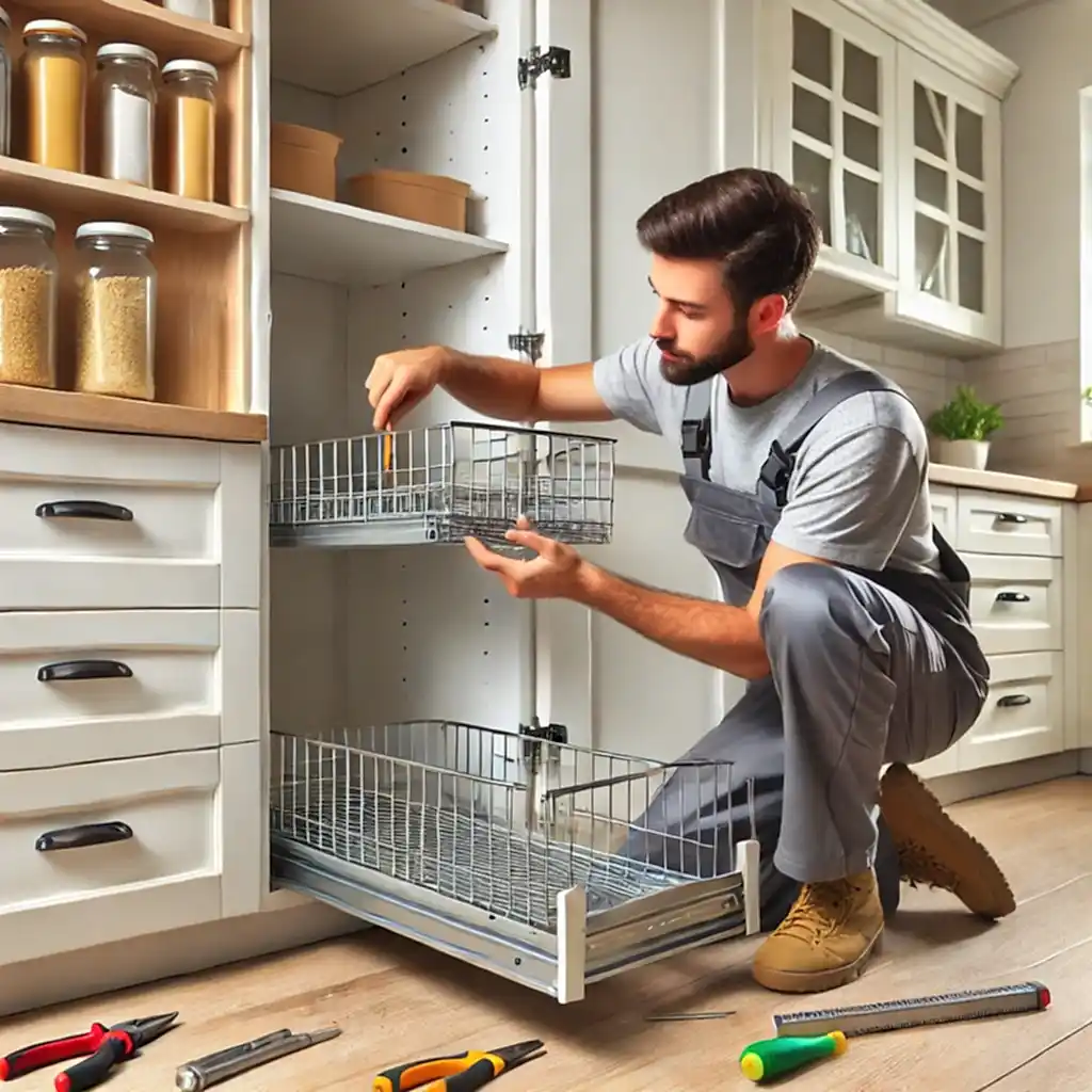 Kiler Dolap Sepeti Montaj